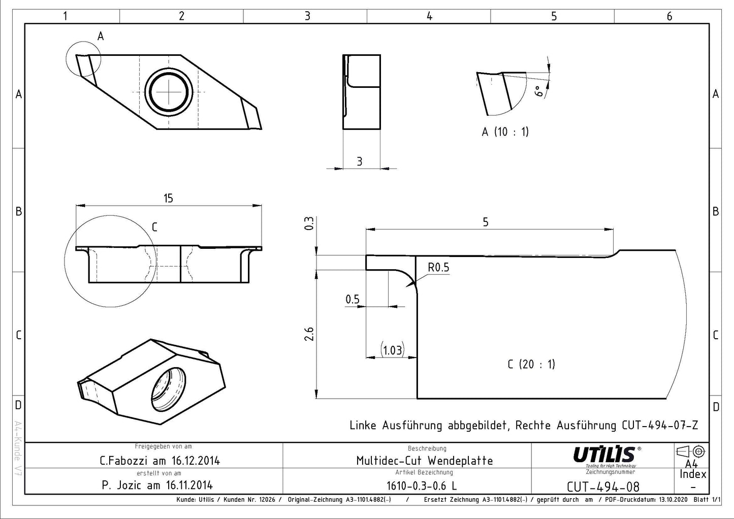 1610-0.3-0.6 L UHM20 HPX