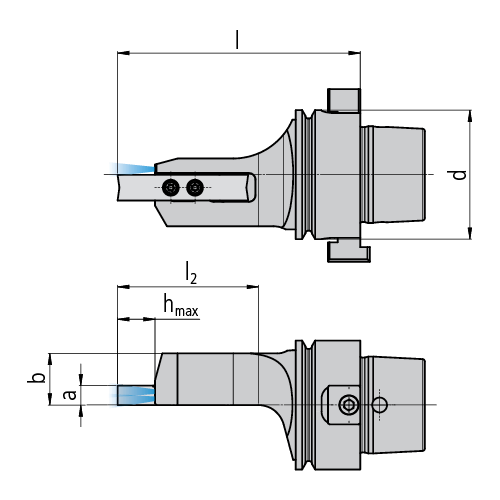 HSK-E40 MT CUT 3600 L WM