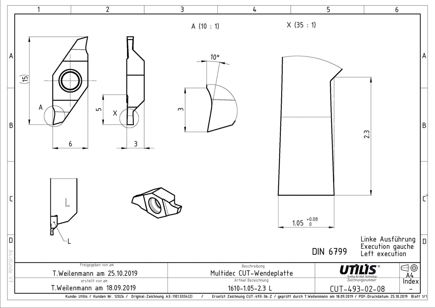 1610-1.05-2.3 L UHM20 HPX