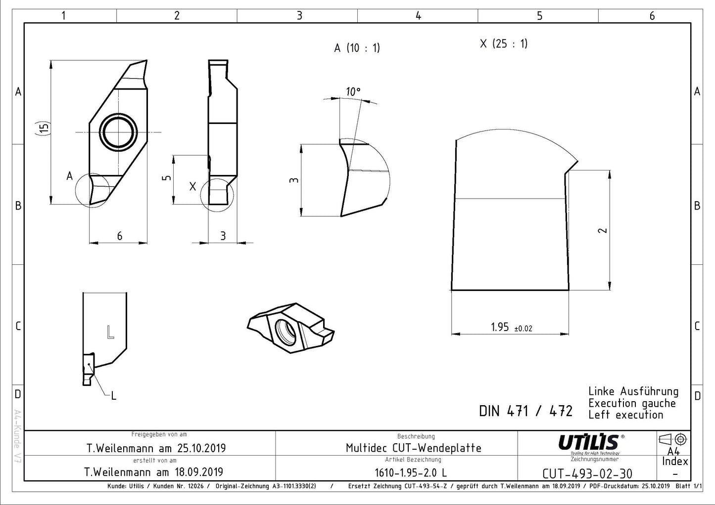 1610-1.95-2.0 L UHM20 HPX